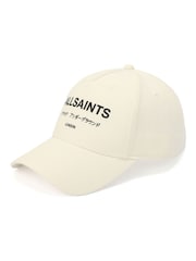 AllSaints Cream Underground Logo Badeball 100% Cotton Cap - Image 2 of 4