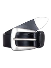 AllSaints Black 32Mm Belt with Metal Tip - Image 1 of 3