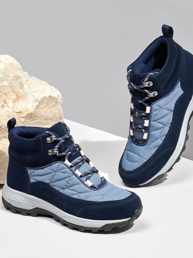 Hotter Blue Regular Fit Advance WP II Lace-Up Shoes - Image 5 of 5