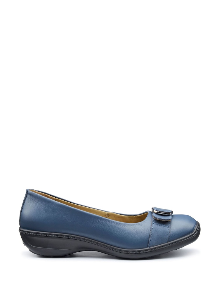 Hotter Blue Regular Fit Grace Slip-On Shoes - Image 1 of 4