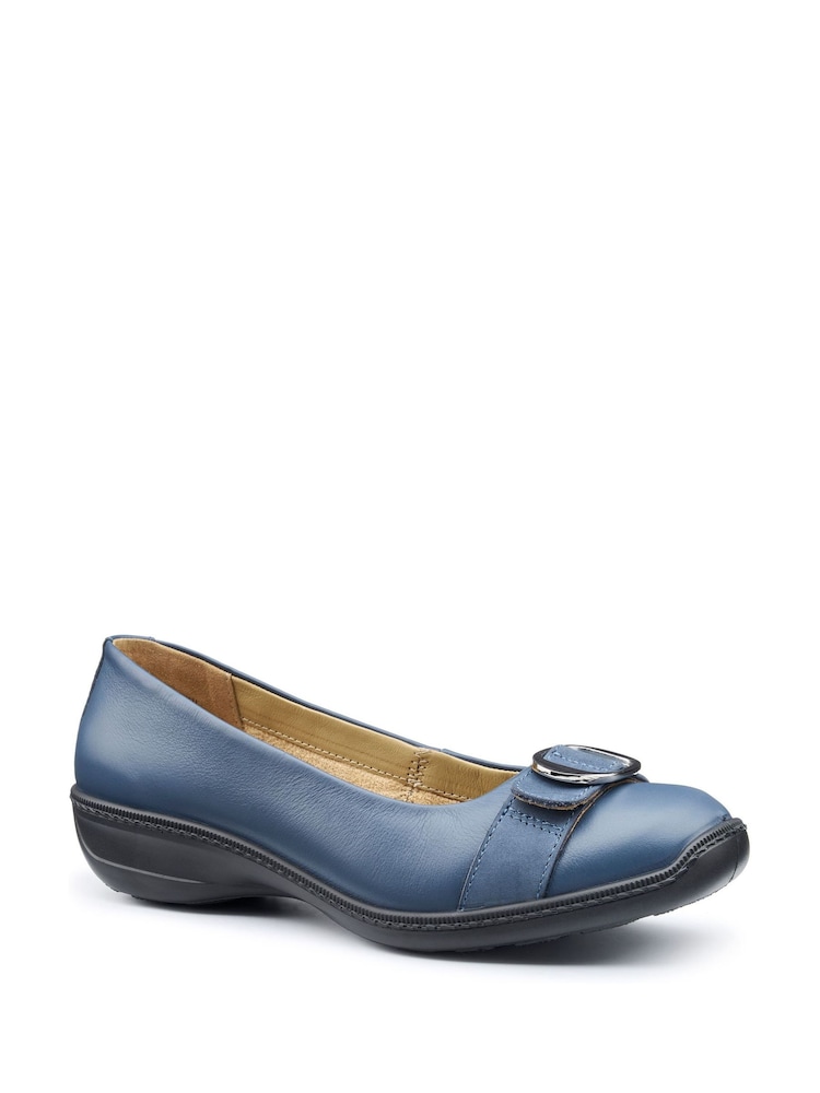 Hotter Blue Regular Fit Grace Slip-On Shoes - Image 2 of 4