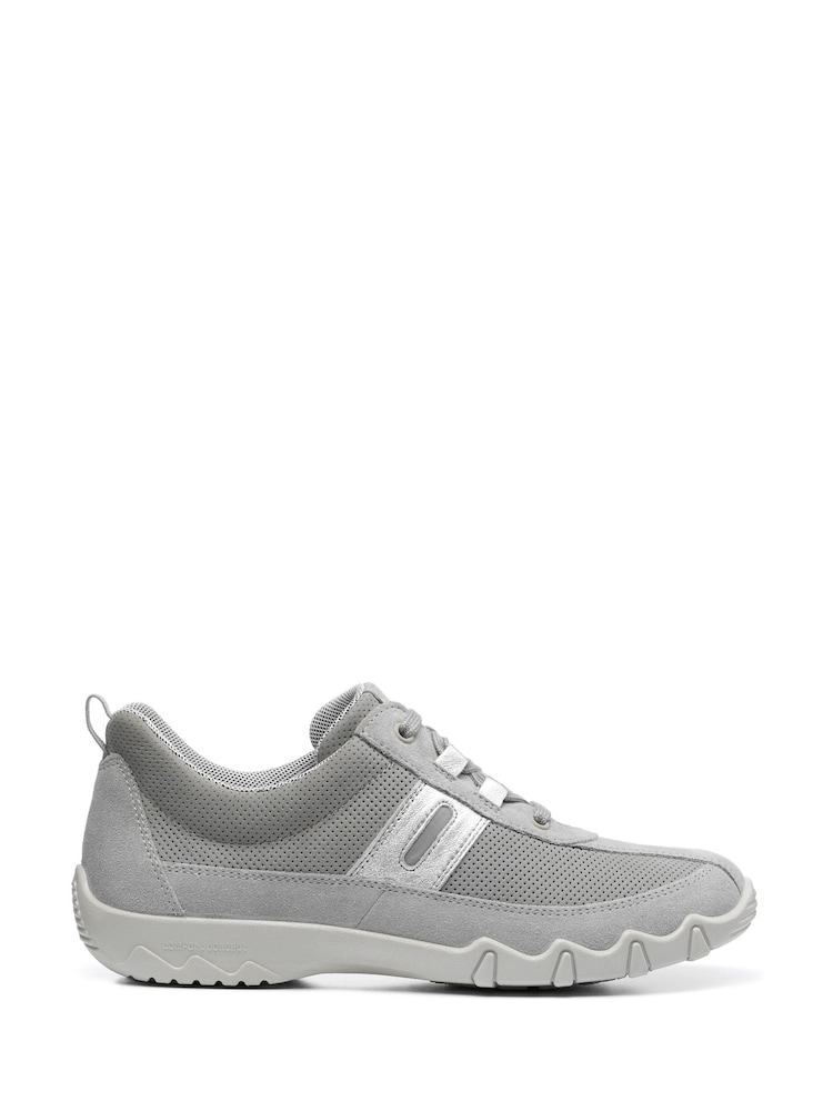 Hotter Grey Extra Wide Fit Leanne II Lace-Up Shoes - Image 1 of 4