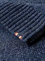 Superdry Blue Oversized Chunky Raglan Jumper - Image 5 of 5