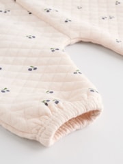 Ecru Baby Quilted Sweatshirt and Trousers Set 2 Piece (0mths-2yrs) - Image 19 of 19