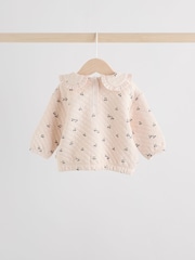 Ecru Baby Quilted Sweatshirt and Trousers Set 2 Piece (0mths-2yrs) - Image 7 of 19