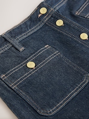 Rinse Denim Patch Pocket Mini Skirt - Image 2 of 4