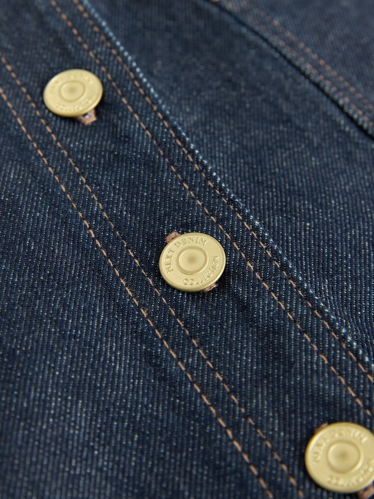 Rinse Denim Patch Pocket Mini Skirt - Image 4 of 4 Rinse Denim Patch Pocket Mini Skirt - Image 4 of 4
