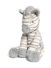 Mamas & Papas Grey Welcome To The World Soft Toy Zebra - Image 12 of 14