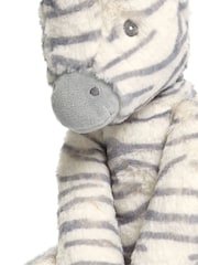 Mamas & Papas Grey Welcome To The World Soft Toy Zebra - Image 14 of 14
