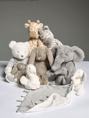 Mamas & Papas Grey Welcome To The World Soft Toy Zebra - Image 5 of 14