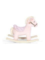 Mamas & Papas Pink Print Rocking Animal - Image 5 of 8