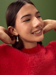Gold Tone Christmas Studs Pack - Image 3 of 5