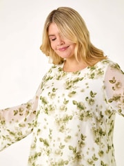 Blusas con superposición y estampado floral Curve de Roman - Imagen 4 de 5