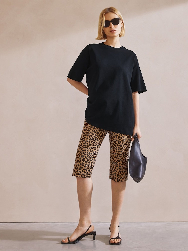 Czarny - Albaray 100% Cotton Big Black T-Shirt - Image 5 of 6
