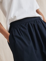 Albaray Blue 100% Cotton Full Skirt - Image 3 of 5