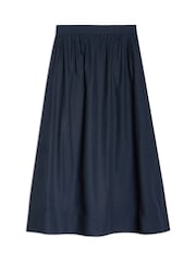 Albaray Blue 100% Cotton Full Skirt - Image 5 of 5