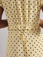 Albaray Yellow Spot Midi Dress - Image 5 of 6