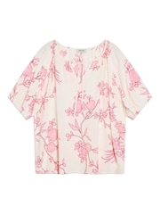 Albaray Pink Kimono Floral Top - Imagen 4 de 4