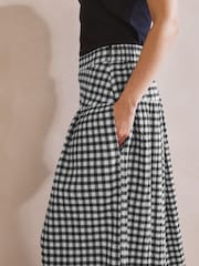 Albaray - Zwarte gingham-rok - Image 3 of 4
