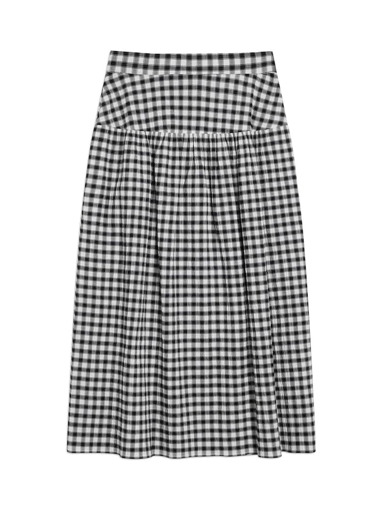 Albaray - Zwarte gingham-rok - Image 4 of 4
