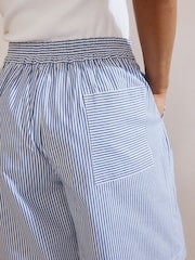 Albaray Blue Ticking Stripe Bermuda Shorts - Image 4 of 5
