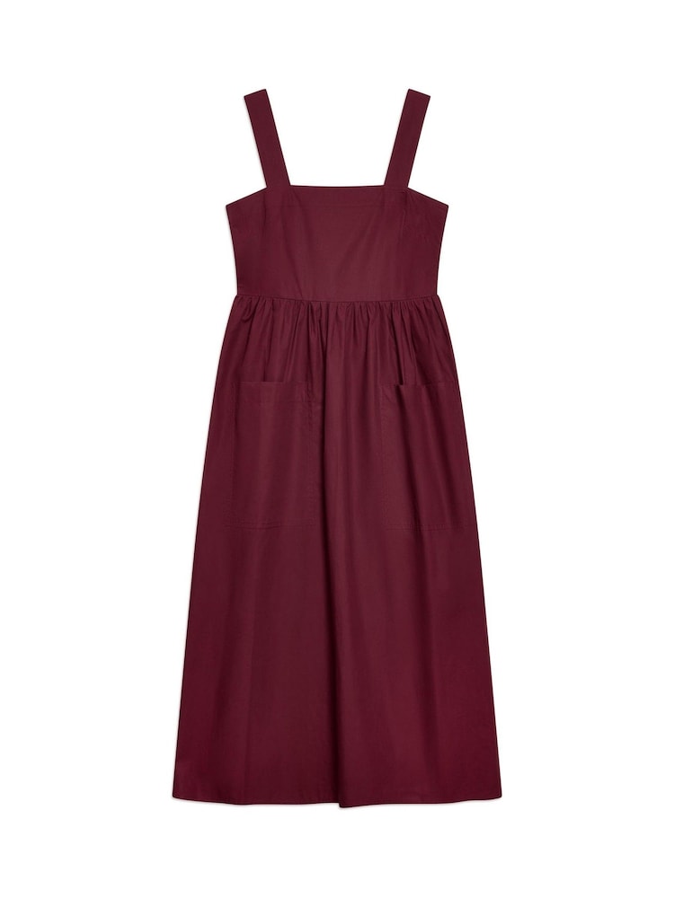Albaray Red Apron Dress - Image 5 of 5