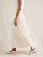Albaray Cream Full Maxi Skirt - Image 2 of 5