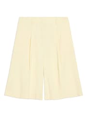 Albaray Cream Tailored Shorts - صورة 5 من 6