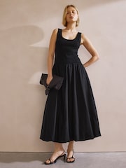Albaray Puffball Black Dress - Image 4 of 5
