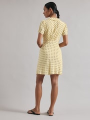 Albaray Yellow Spot Mini Dress - Image 2 of 5
