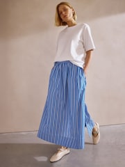 Albaray Blue Stripe Skirt - Image 1 of 5