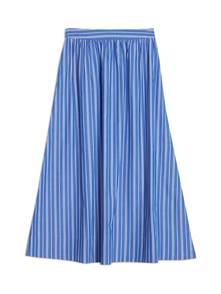 Albaray Blue Stripe Skirt - Image 5 of 5