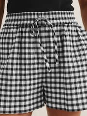 Albaray Gingham Black Shorts - Image 3 of 5