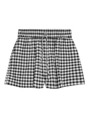 Albaray Gingham Black Shorts - Image 5 of 5