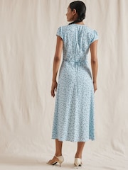 Albaray Blue Jasmin Dress - Image 2 of 6