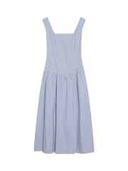 Albaray Blue Ticking Stripe Sun Dress - Image 4 of 4