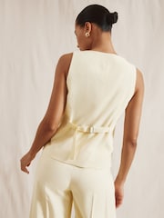 Albaray Cream Tailored Waistcoat - Image 2 of 7