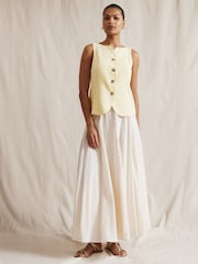 Albaray Cream Tailored Waistcoat - Image 6 of 7