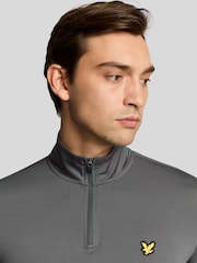 Lyle & Scott Grey Golf Course Midlayer Joggers - Image 2 of 5
