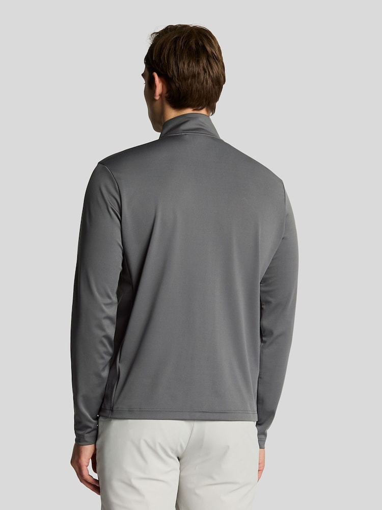Lyle & Scott Grey Golf Course Midlayer Joggers - Image 3 of 5