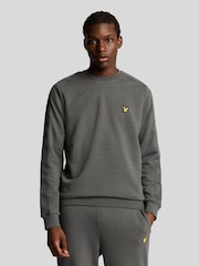 Lyle & Scott Grey Tape Crew Neck Joggers - Image 1 of 5