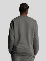 Lyle & Scott Grey Tape Crew Neck Joggers - Image 2 of 5