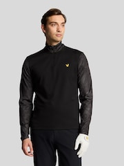 Lyle & Scott Printed Contour Midlayer Sweatshirt - Imagen 1 de 5