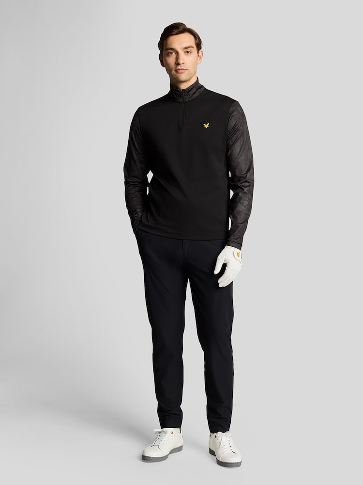 Lyle & Scott Printed Contour Midlayer Sweatshirt - Imagen 2 de 5