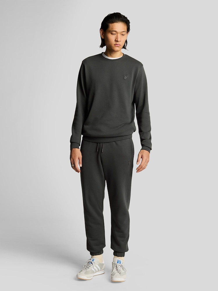 Lyle & Scott Grey 100% Cotton Superfine Slim Sweatpants - Image 1 of 5