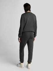 Lyle & Scott Grey 100% Cotton Superfine Slim Sweatpants - Image 3 of 5