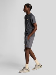 Lyle & Scott Grey Tape Shorts - Image 4 of 5