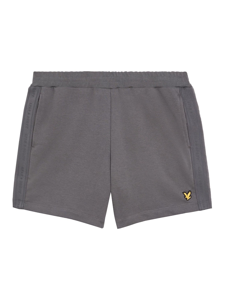 Lyle & Scott Grey Tape Shorts - Image 5 of 5