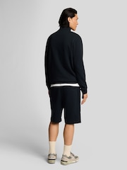 Lyle & Scott Blue Superfine Sweatshorts - Image 2 of 5