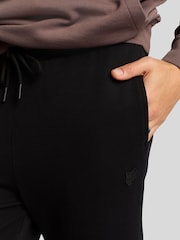 Lyle & Scott Black 100% Cotton Superfine Slim Sweatpants - Image 2 of 5